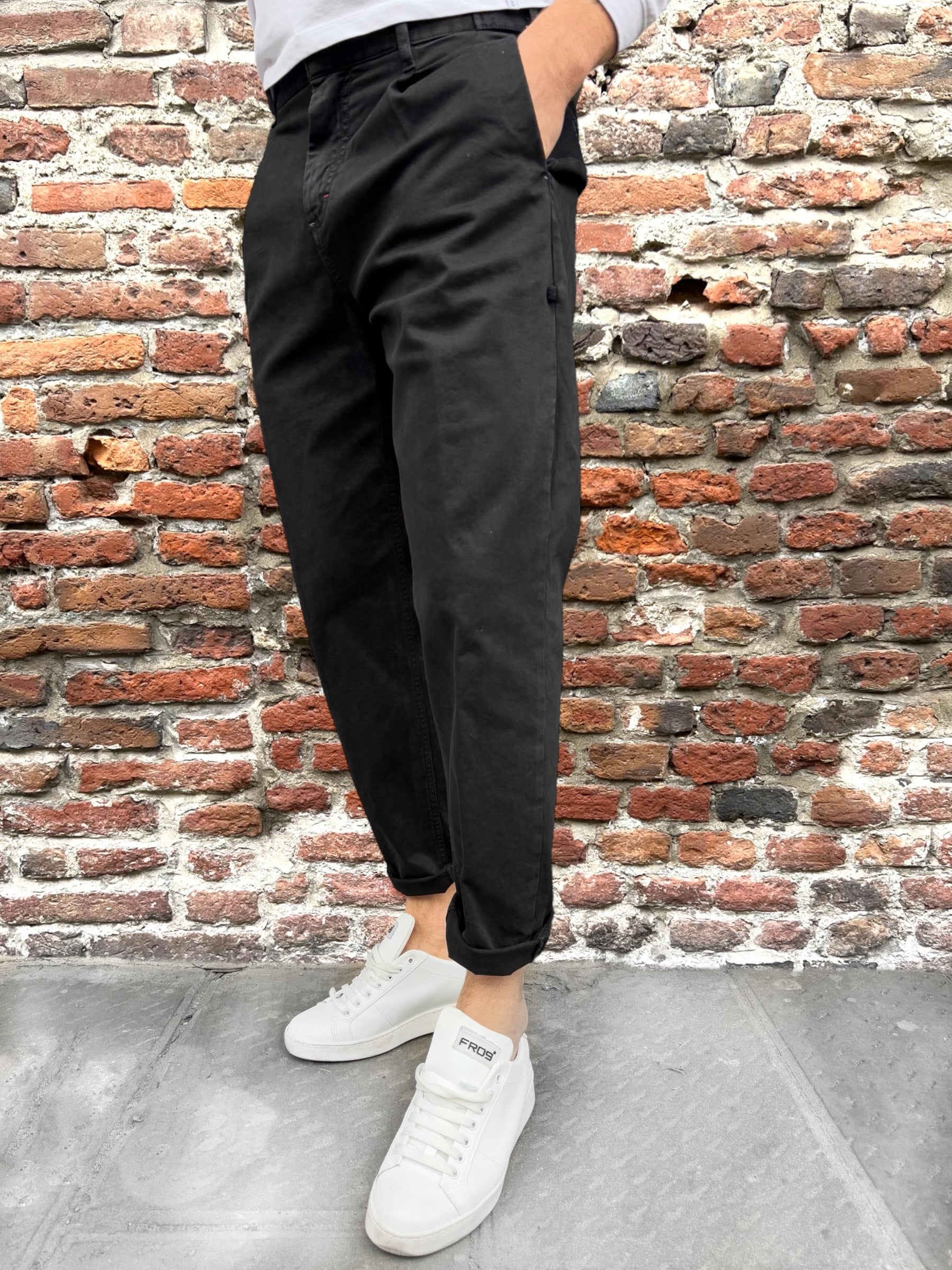 Pantalone Berna Nero 6105 (11743294128468)