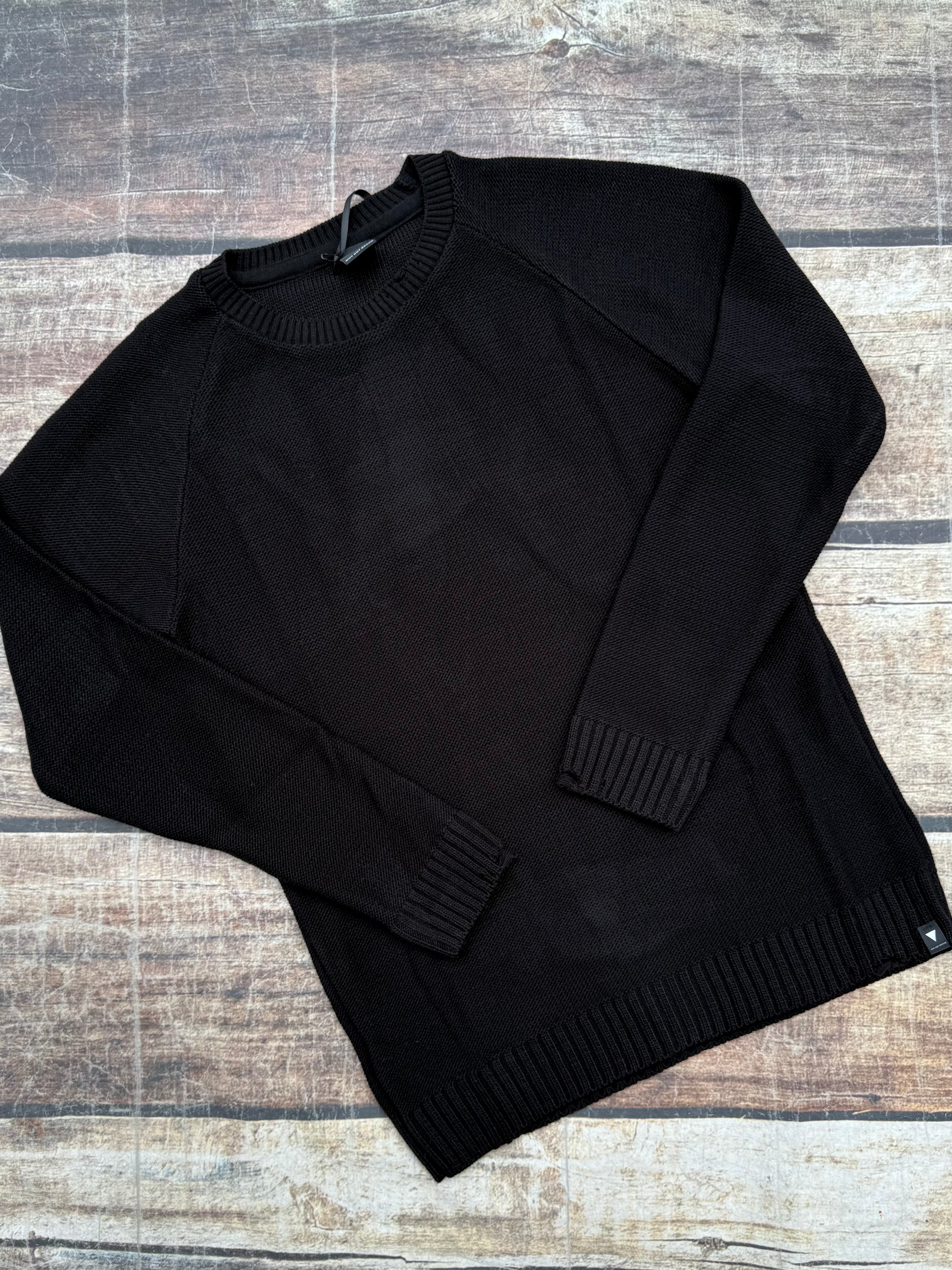 Maglione Why Not Brand Damage Sweater Nero 20 (9900532826452)