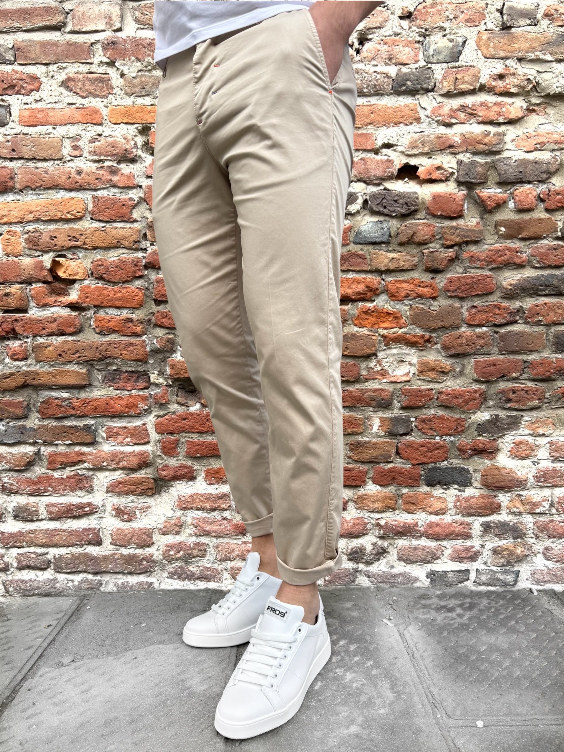 Pantalone Berna Chinos Beige 1103 (11806904942932)