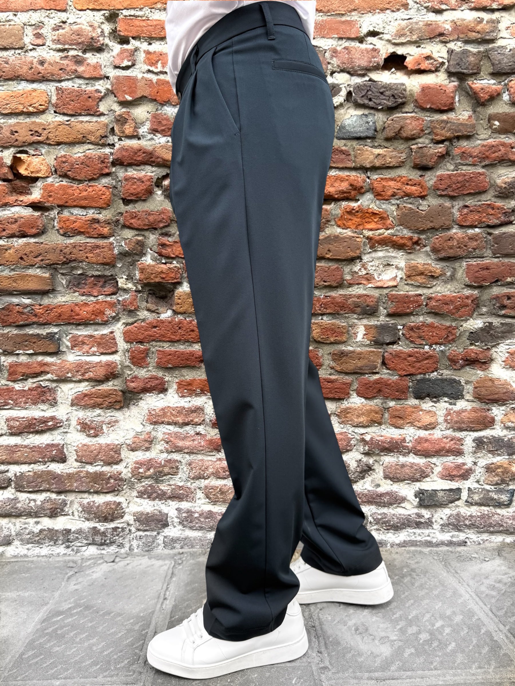 Pantalone Imperial Palazzo Navy Drake (11857639965012)