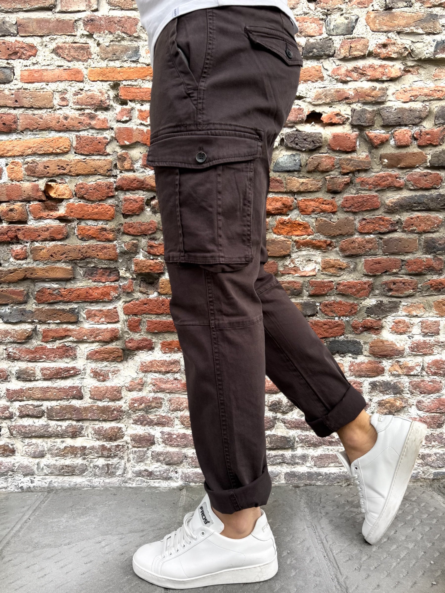 Pantalone Block Eleven Cargo Antracite (9960836399444)