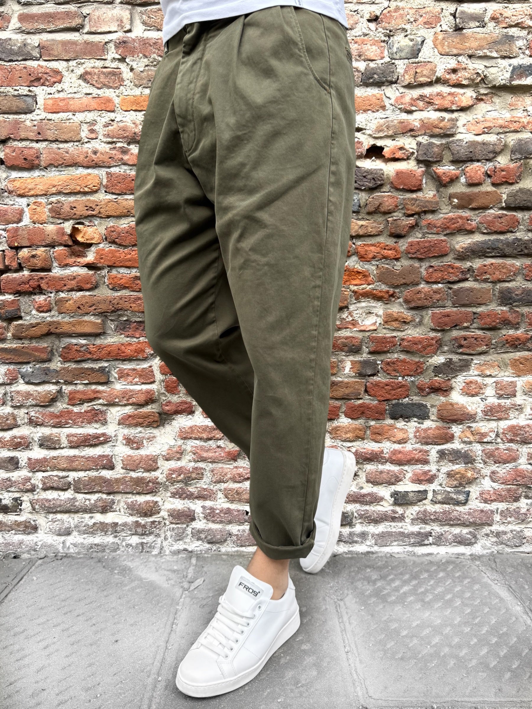 Pantalone Berna Japan Avocado 6094 (9880027234644)