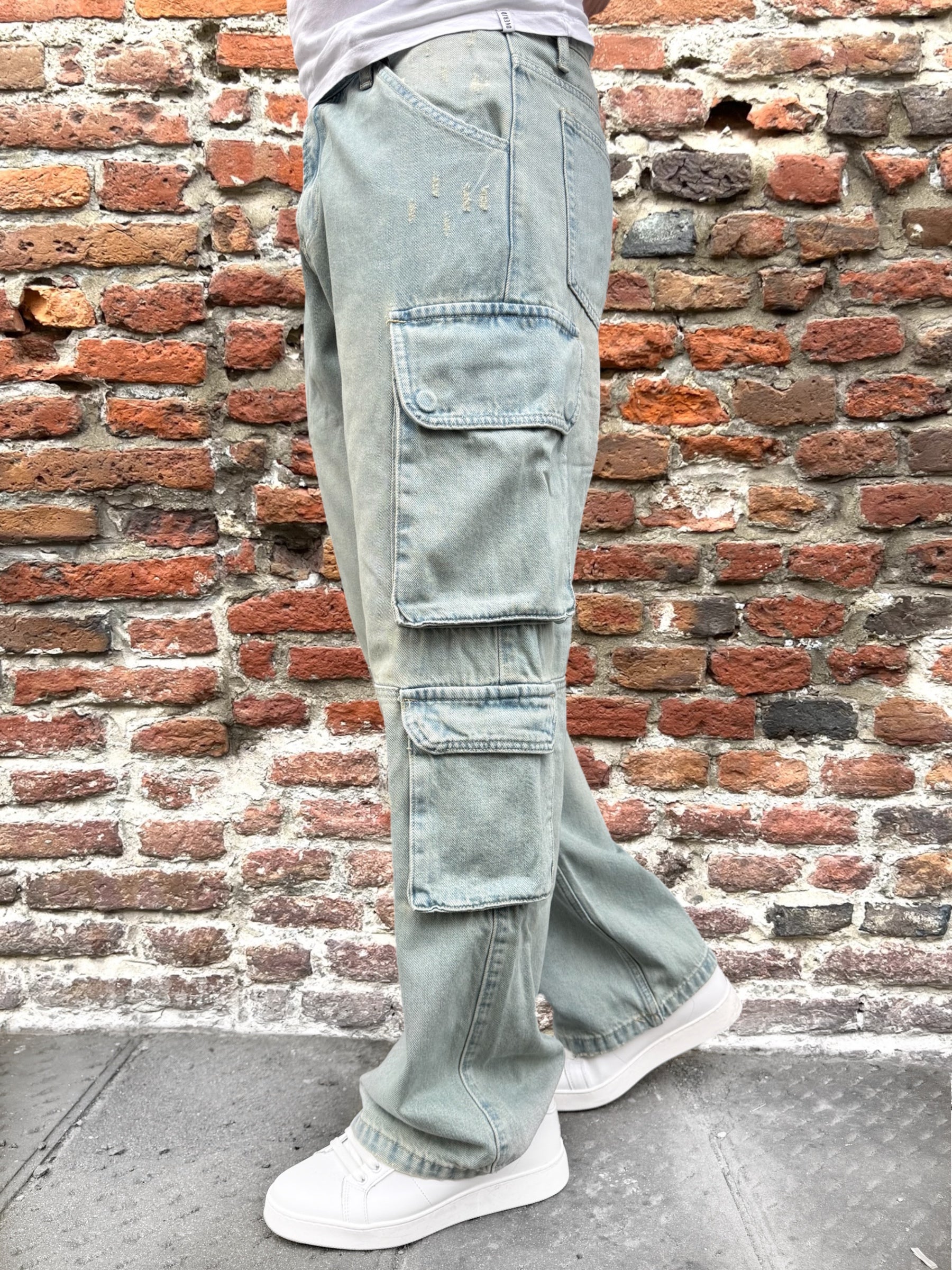 Jeans Berna Cargo Sporcato (11832082858324)