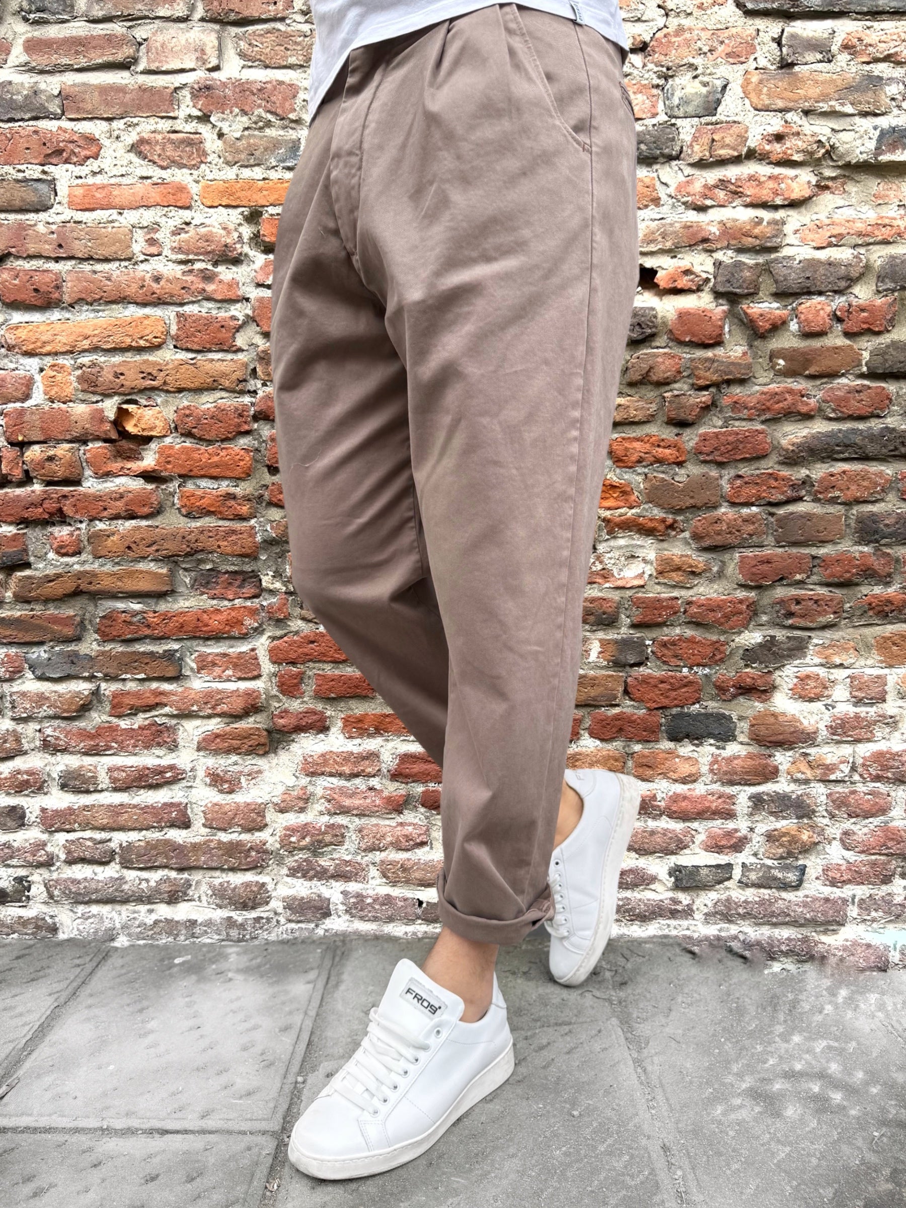 Pantalone Berna Japan Tortora 6094 (9966289813844)