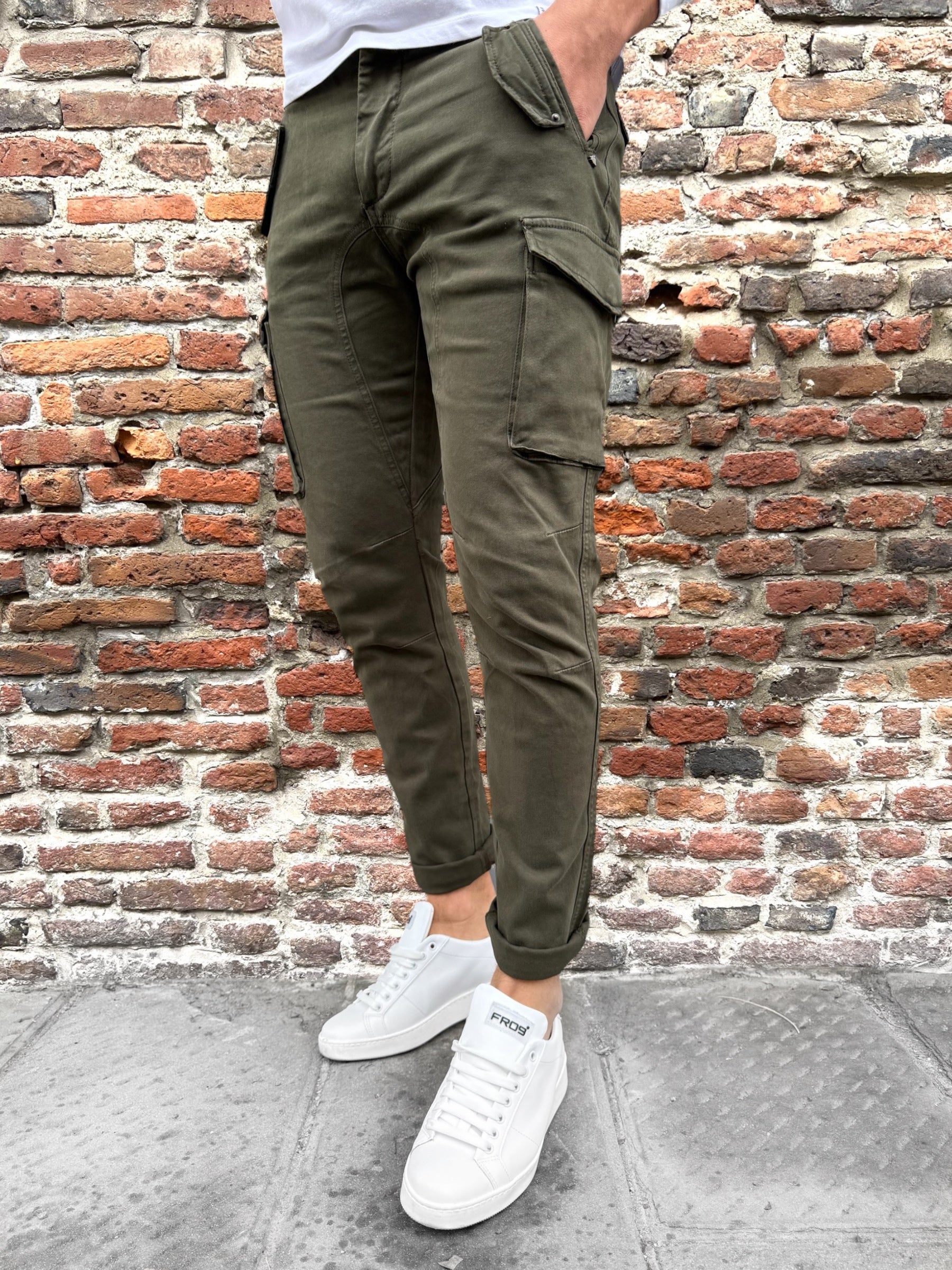 Pantalone Gianni Lupo Cargo Militare  2363 (9859720151380)