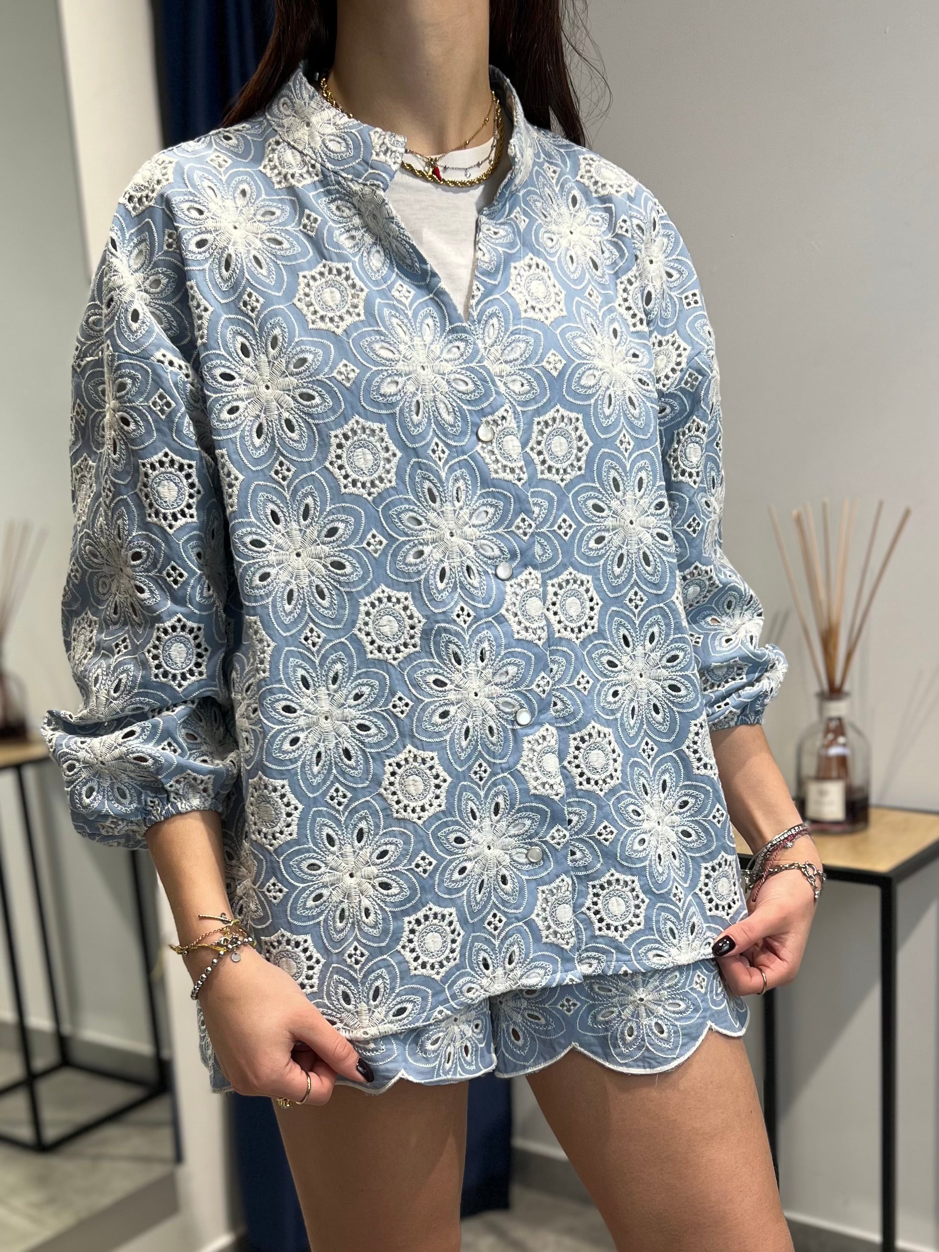 Camicia Berna Sangallo Azzurra (11846046744916)