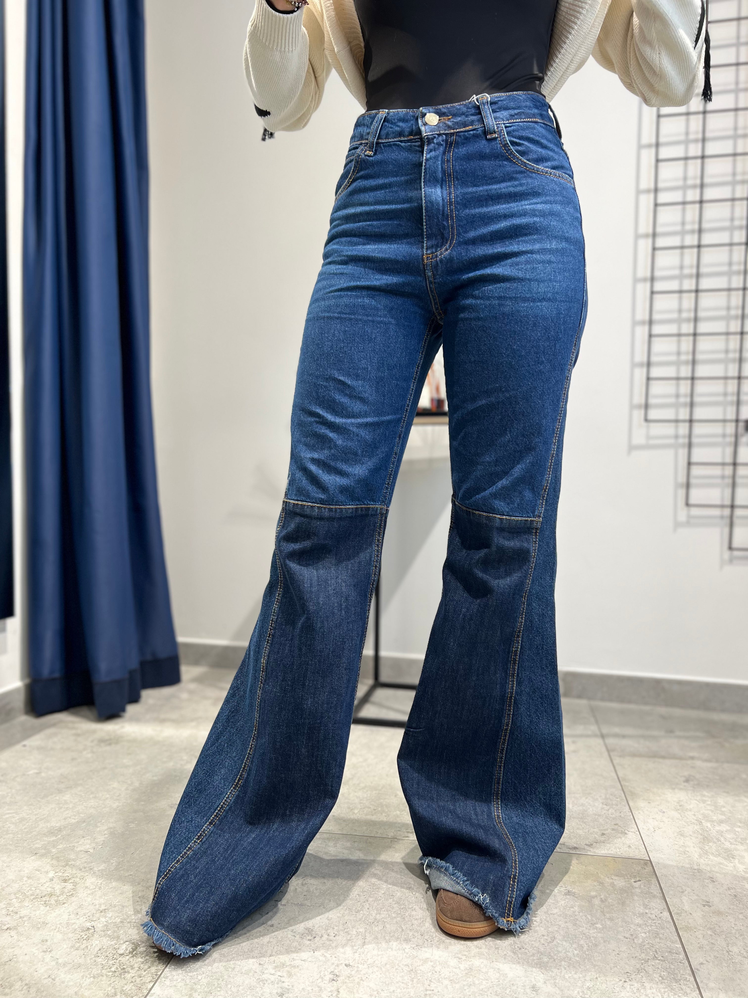 Jeans Lokita bicolor a zampa (11869829136724)