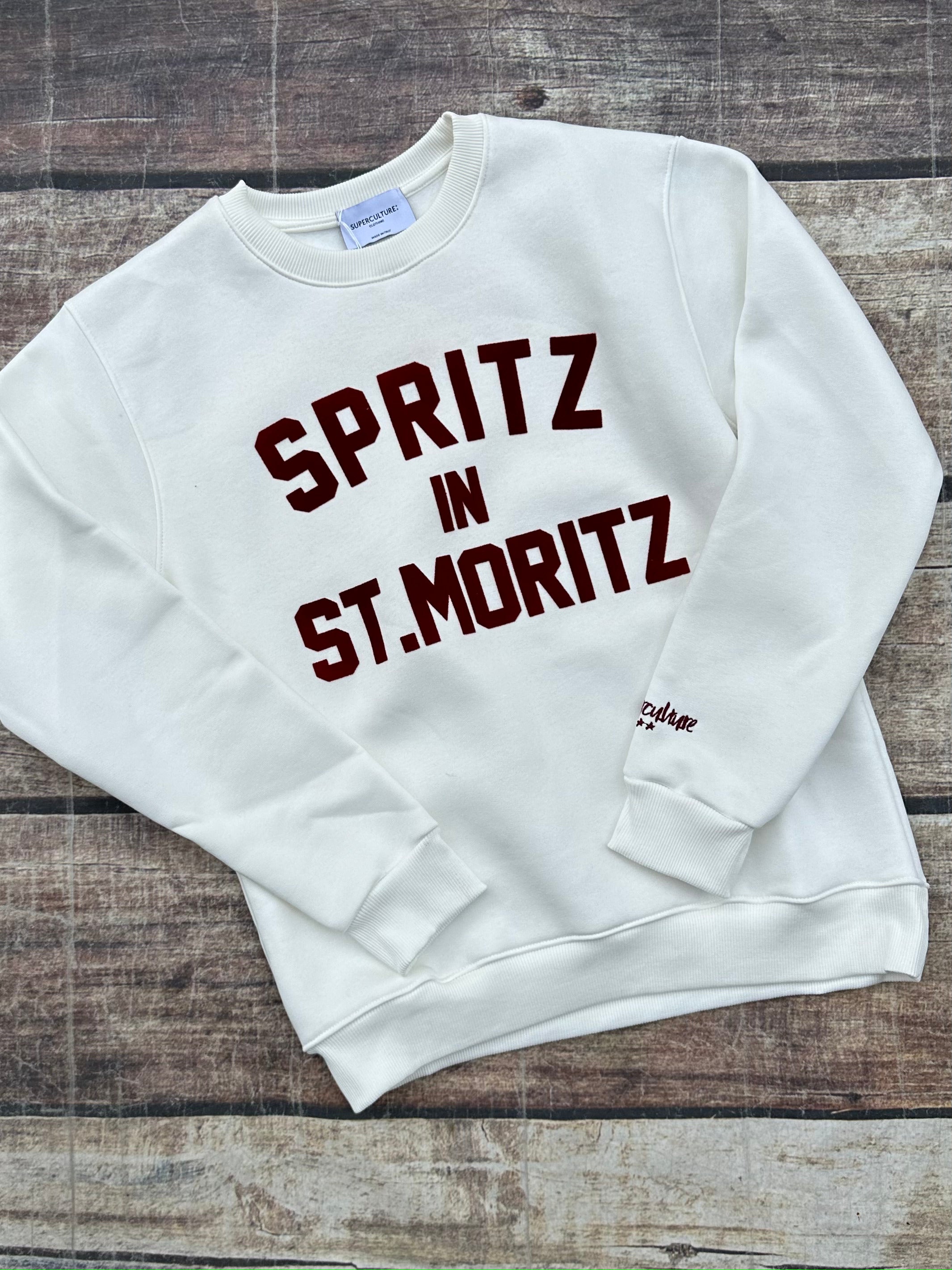 Felpa Superculture Spritz In St.Moritz A915 (9771056595284)