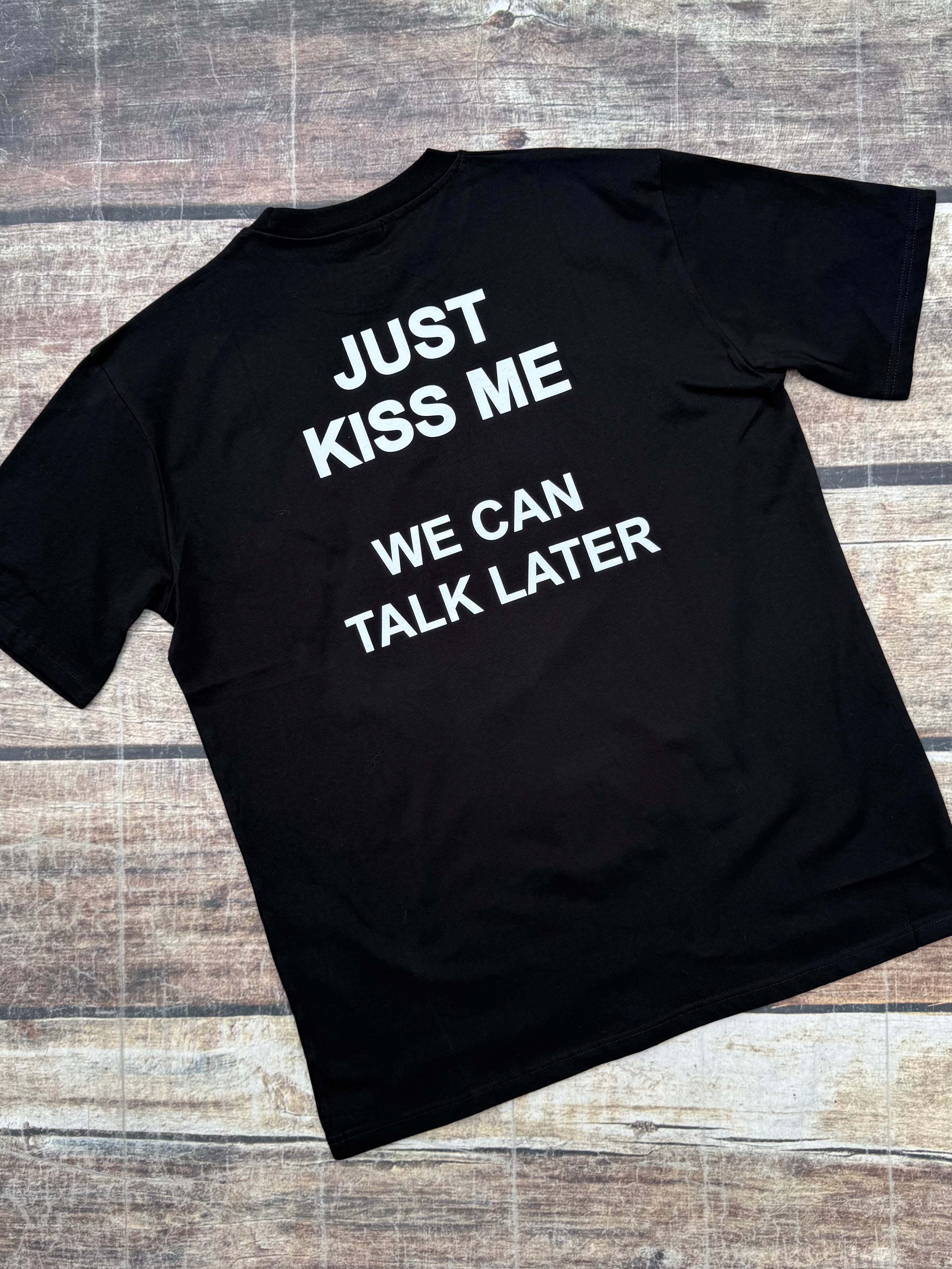 T-shirt Why Not Brand Over Kiss Nera (11844321149268)