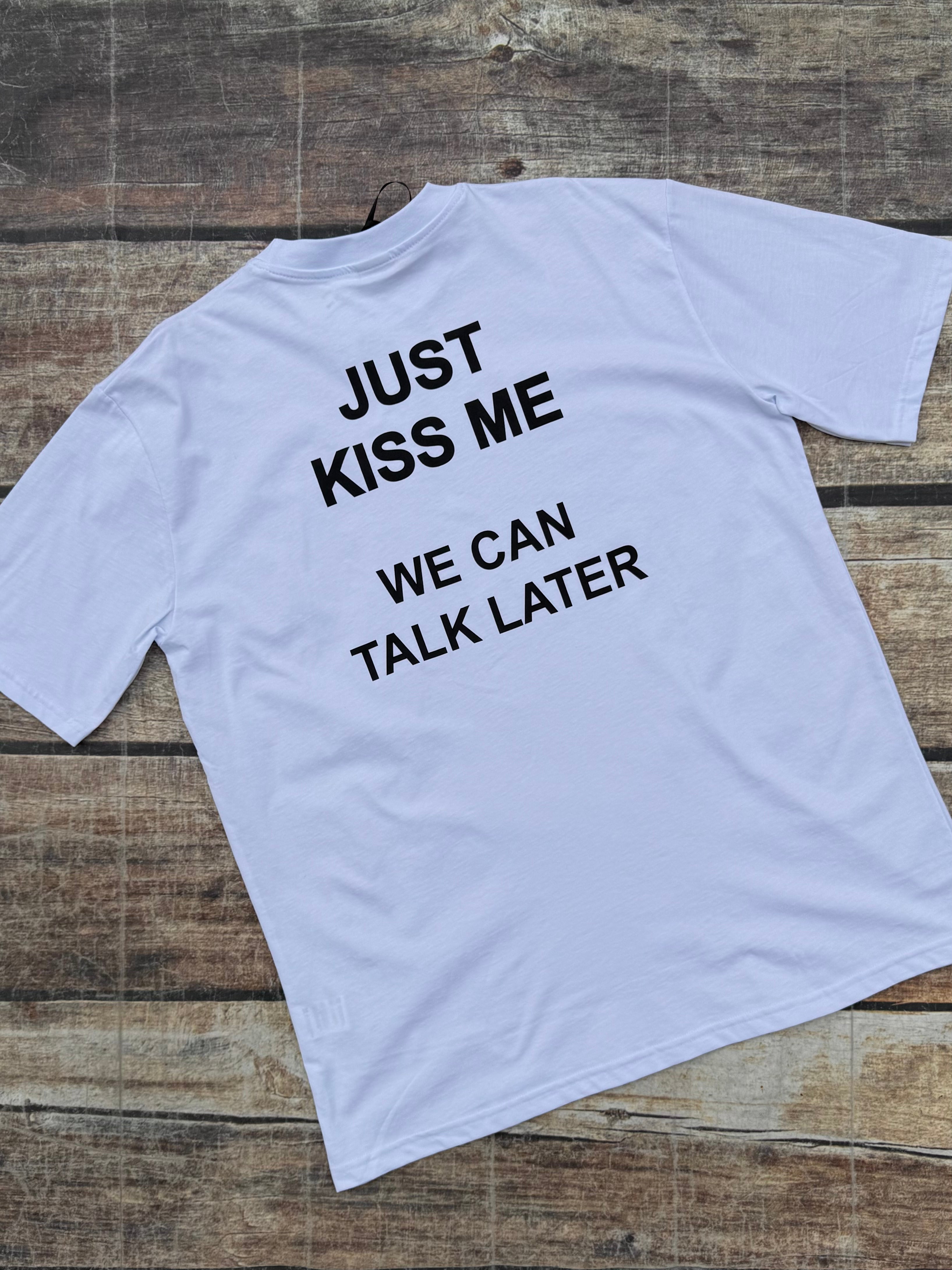 T-shirt Why Not Brand Over Kiss Bianca (11844320461140)