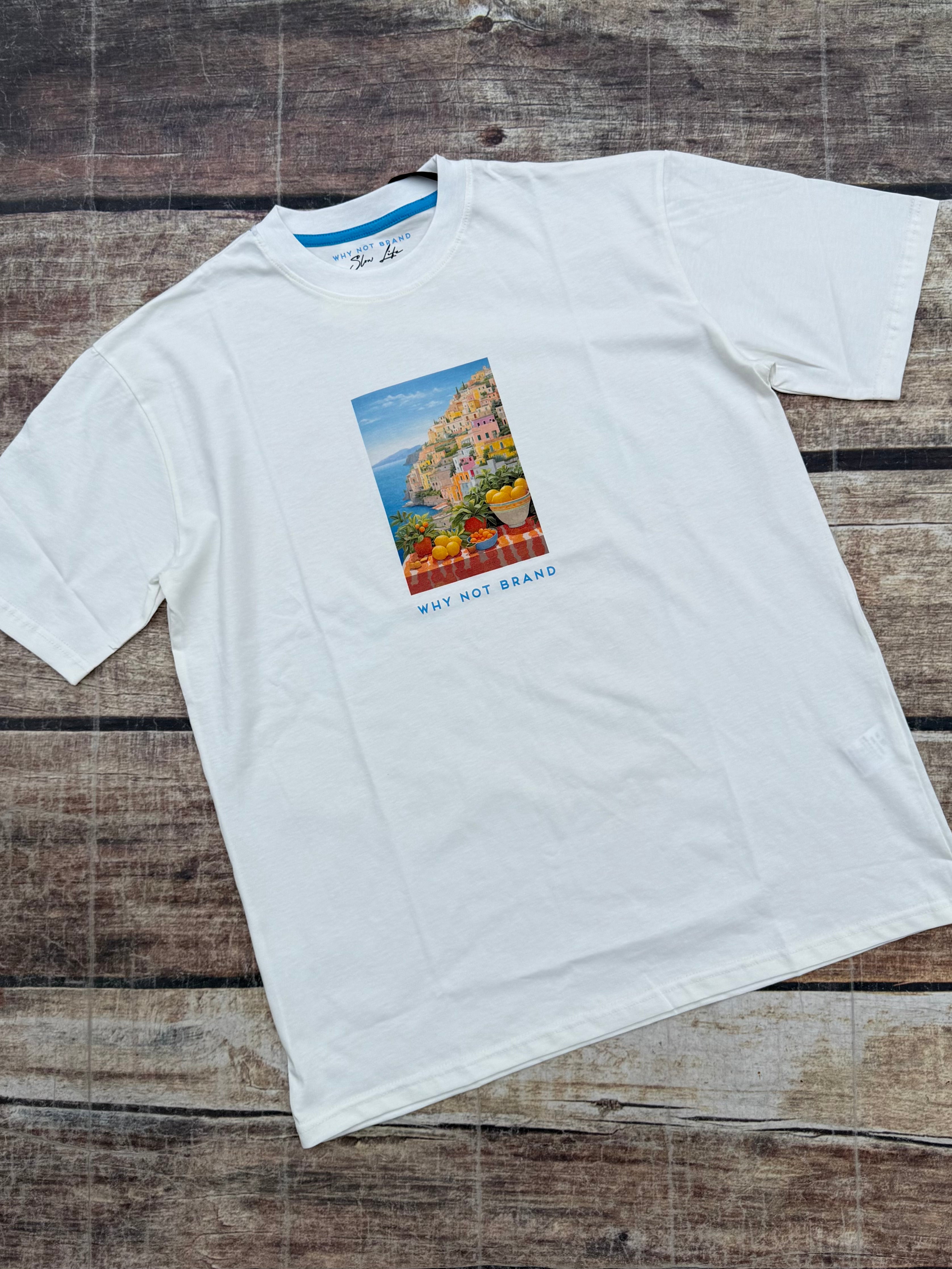 T-shirt Why Not Brand Over Positano (11844354507092)