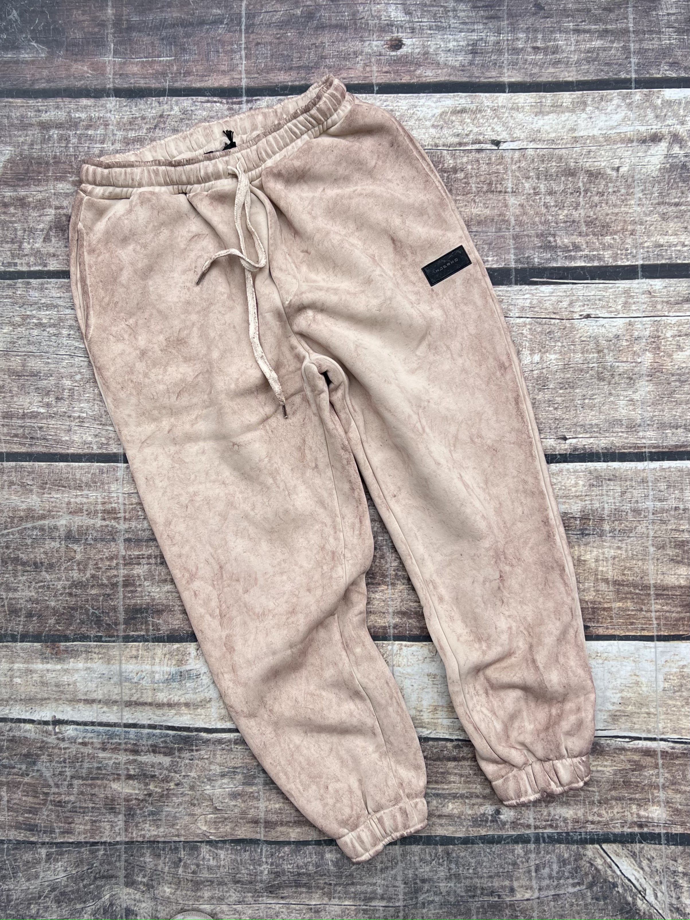 Pantalone felpa Njb Marmorizzata Beige (9784527421780)