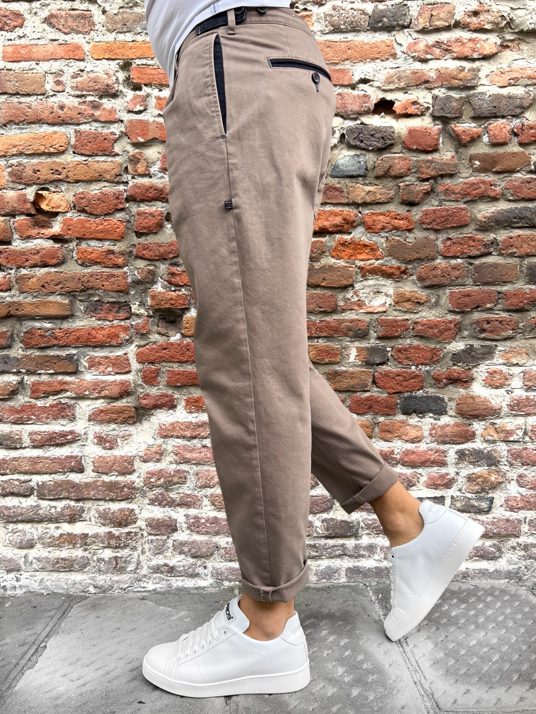 Pantalone Berna tortora 6105 (9843681755476)