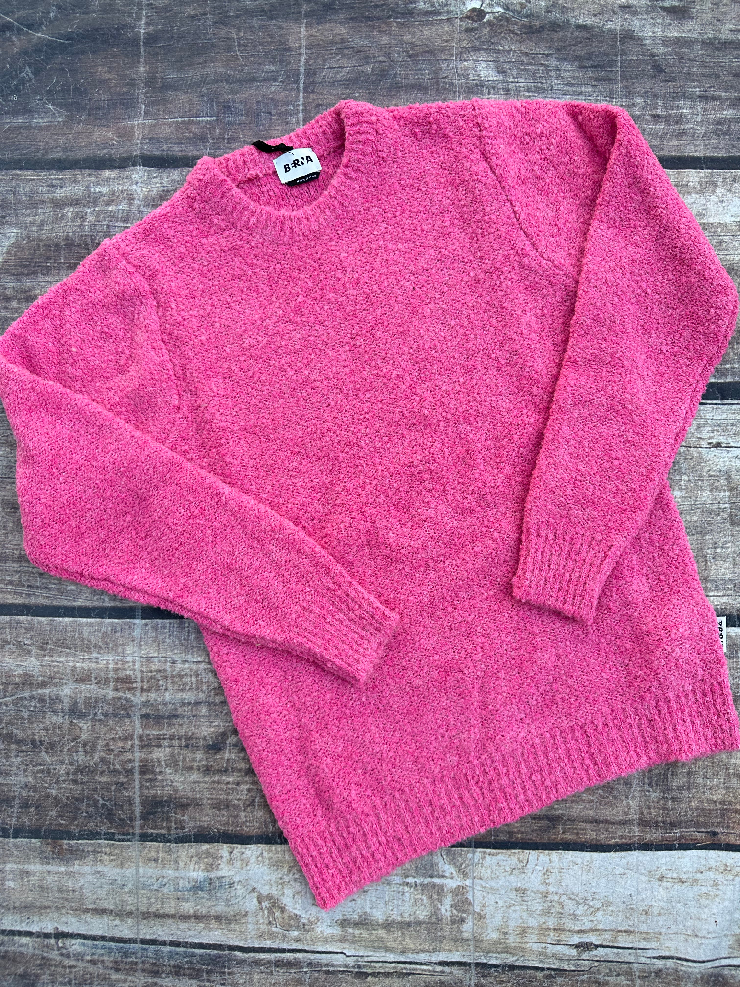 Maglione Berna Boucle' Fucsia 89 (9723636023636)