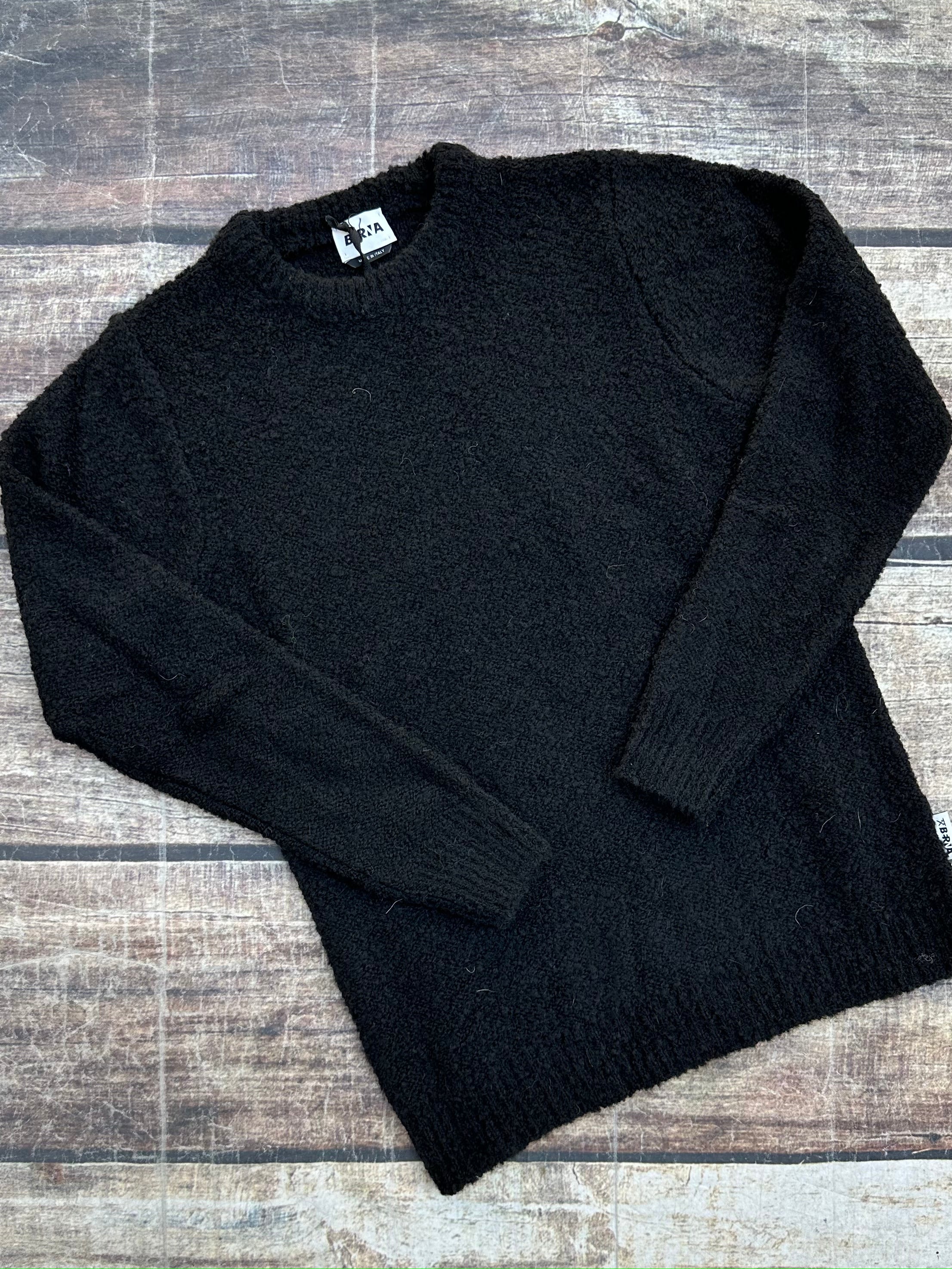 Maglione Berna Boucle' Nero 89 (9723636318548)