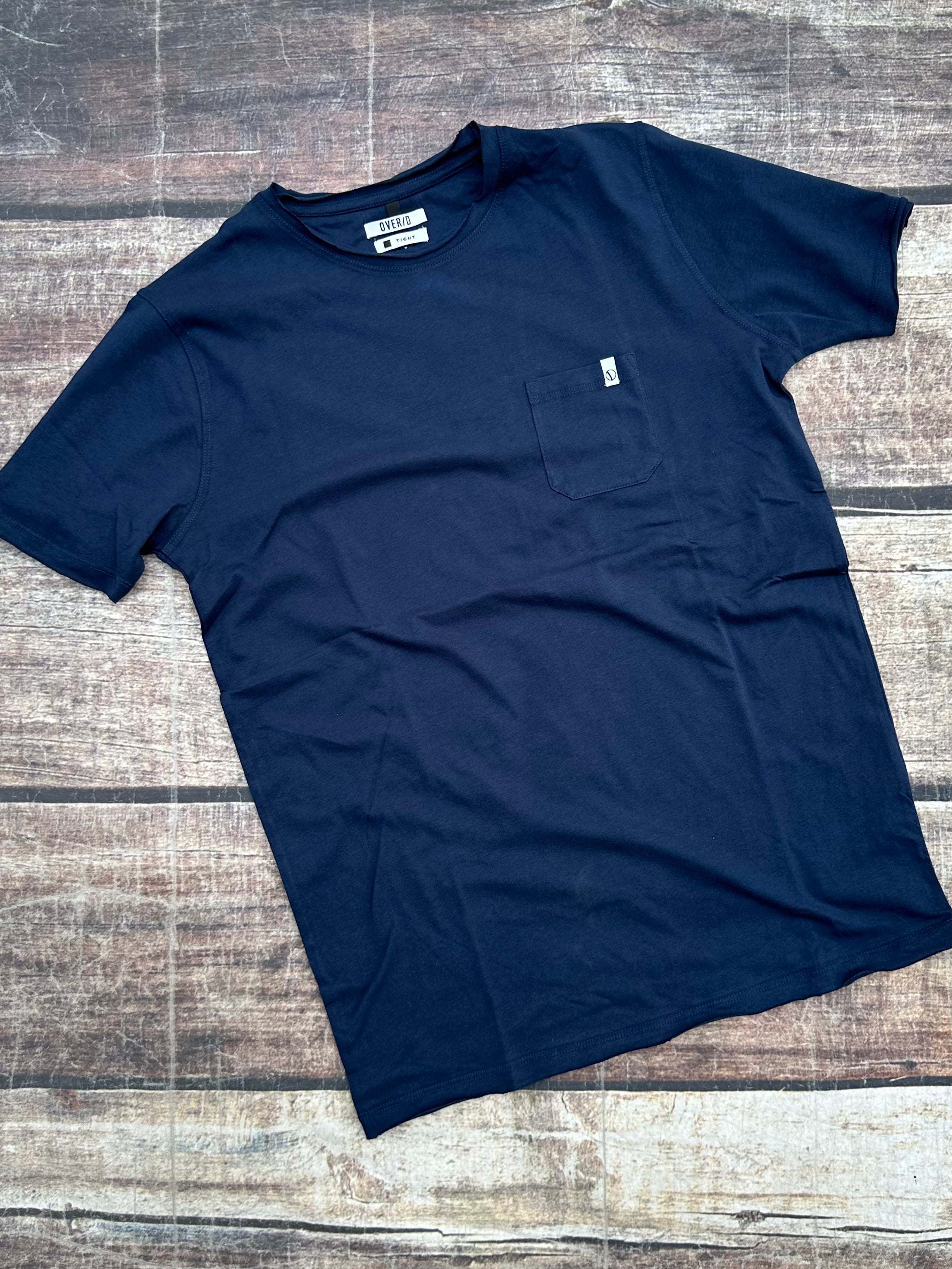 T-shirt Over-D Navy T02 (9728269353300)