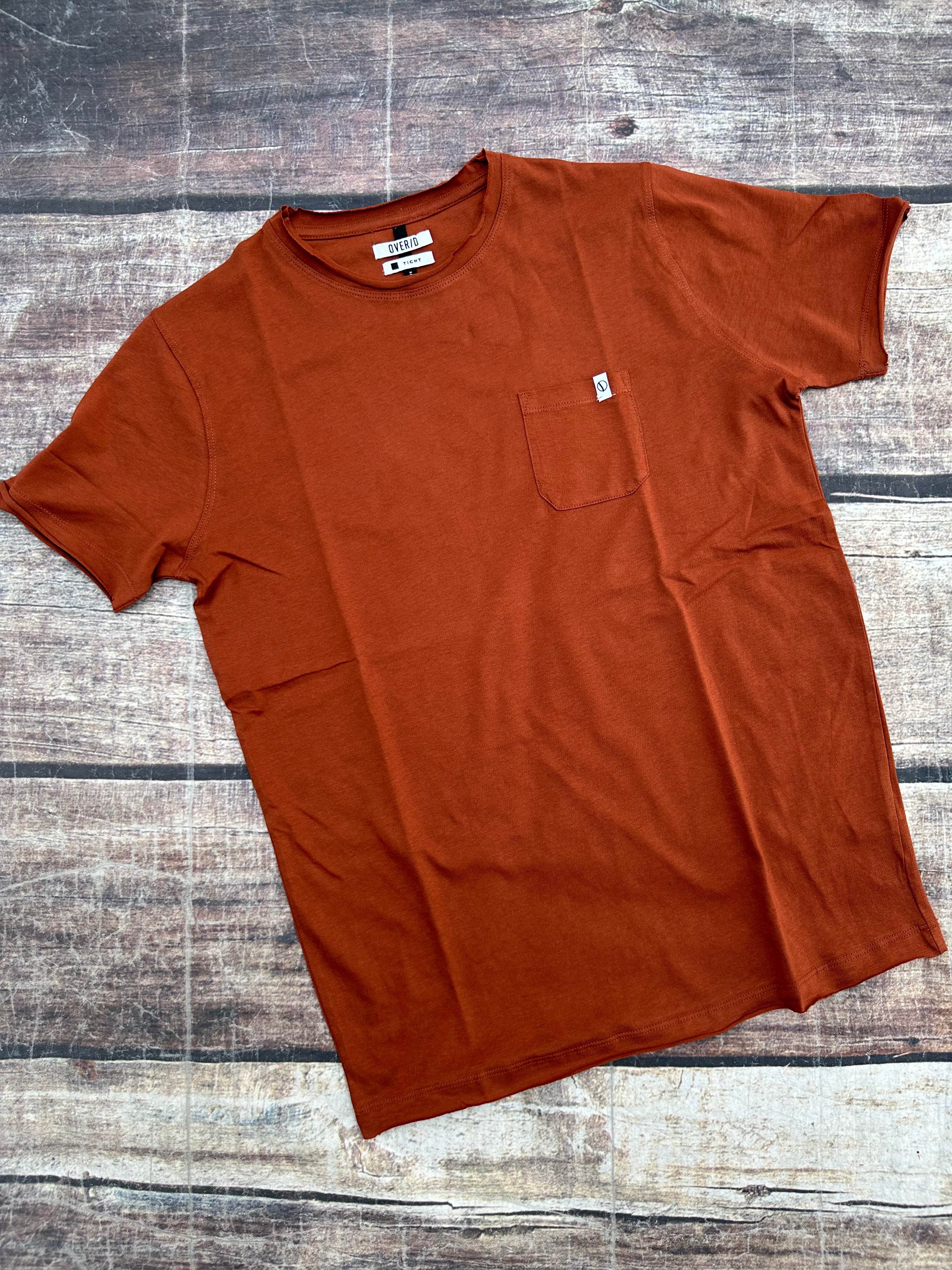 T-shirt Over-D Cacao T02 (9728268960084)