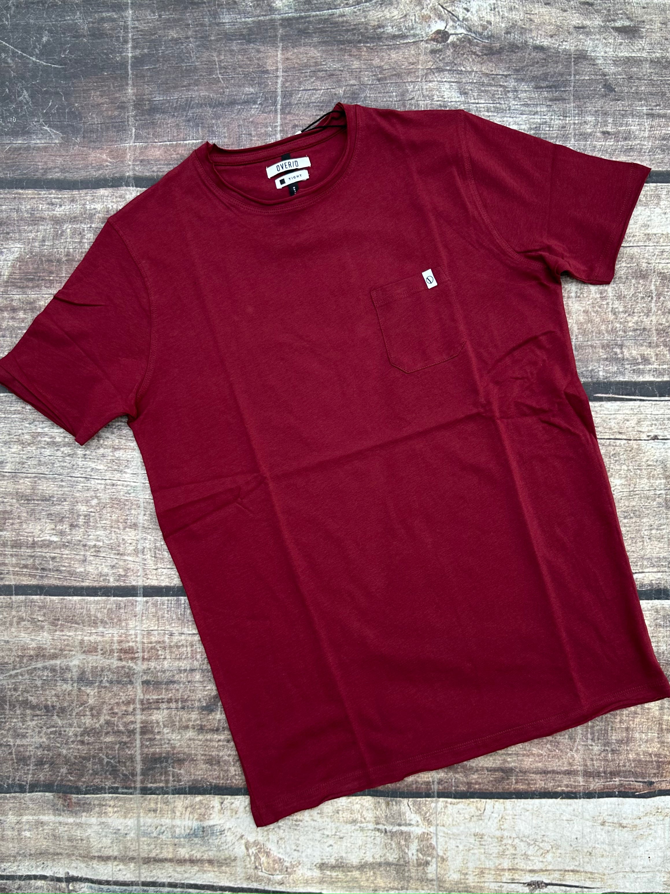 T-shirt Over-D Bordeaux T02 (9728271024468)