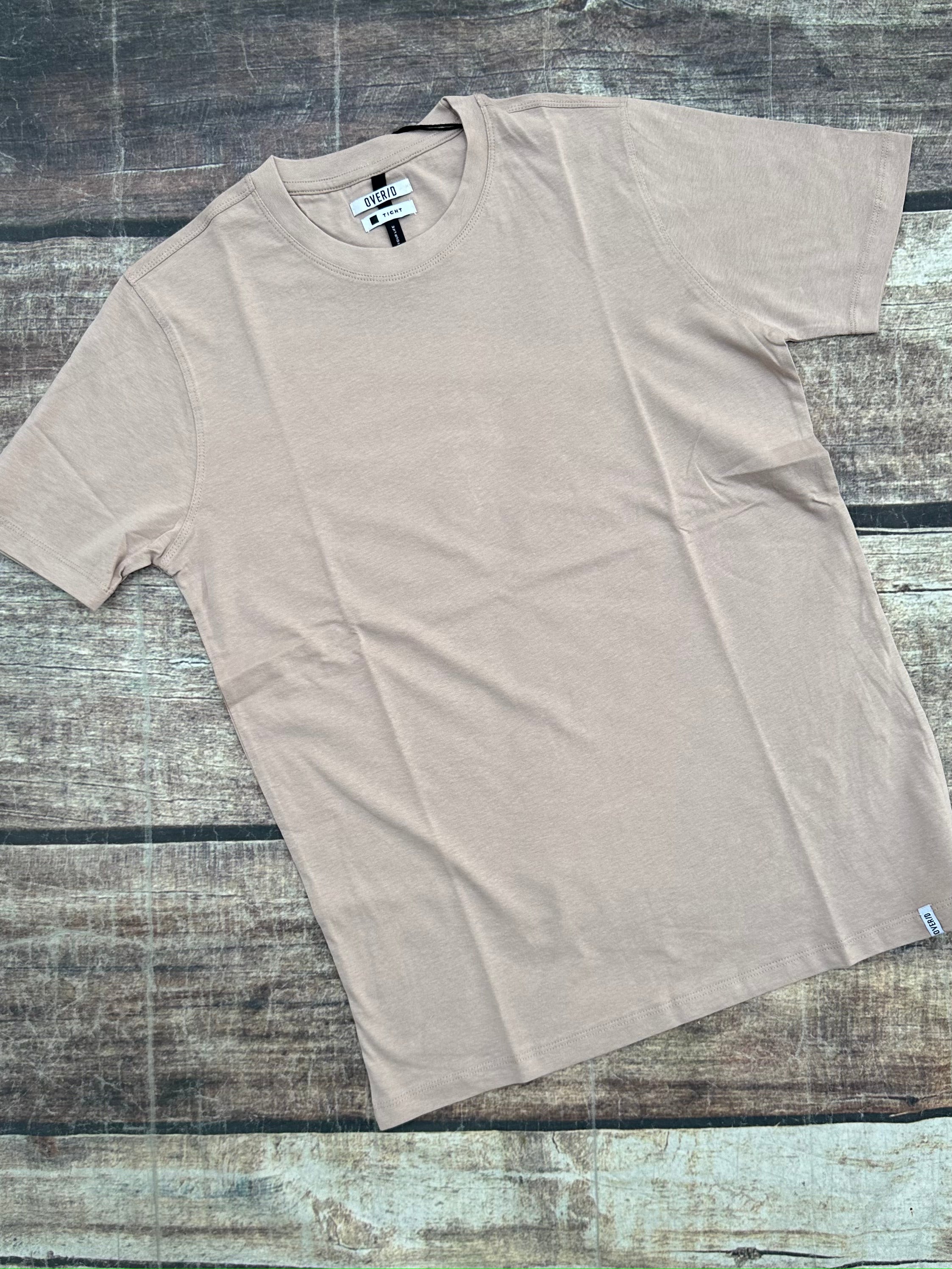 T-shirt Over-D Beige T03 (9728268566868)