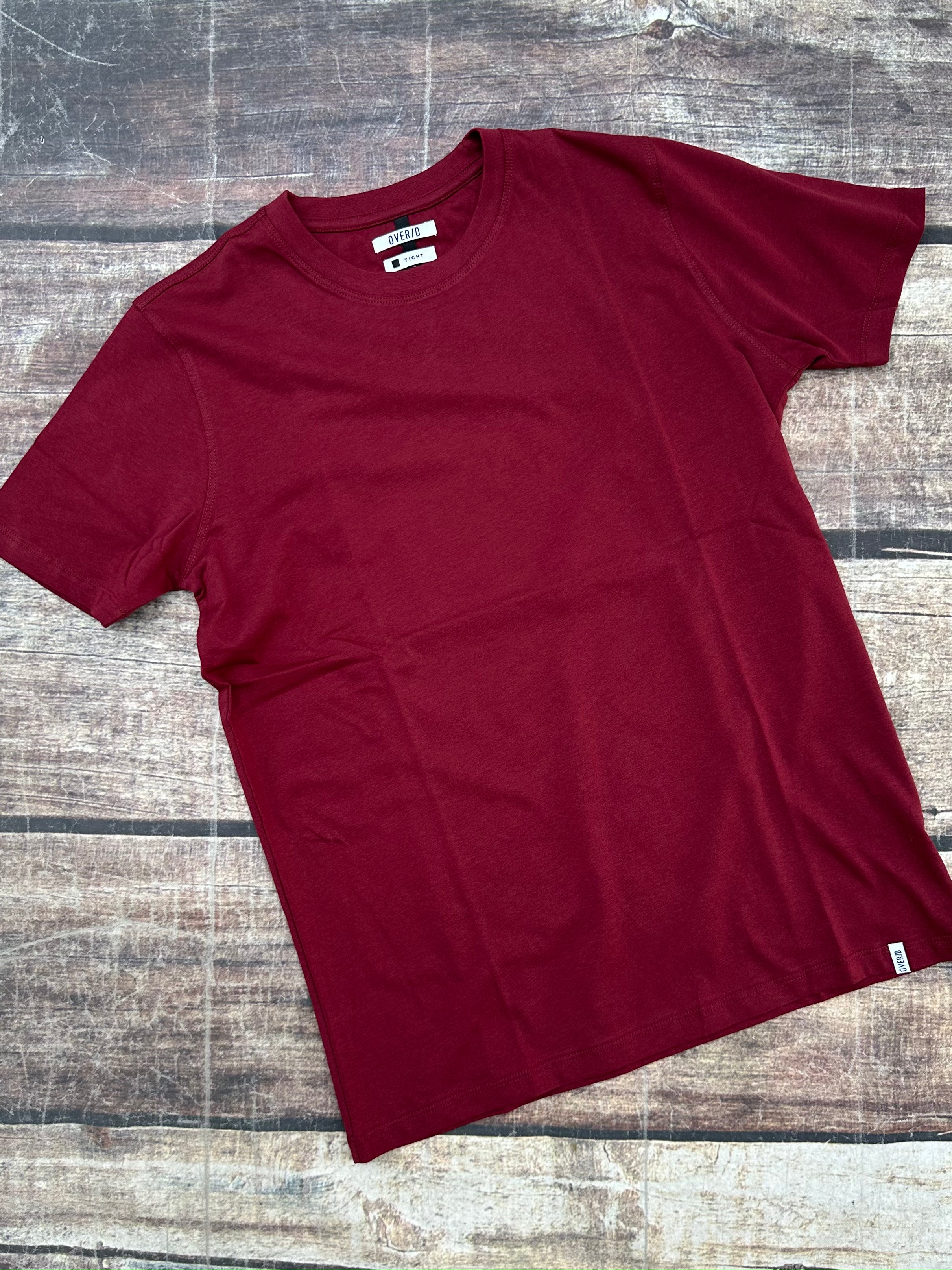 T-shirt Over-D Bordeaux T03 (9728280396116)