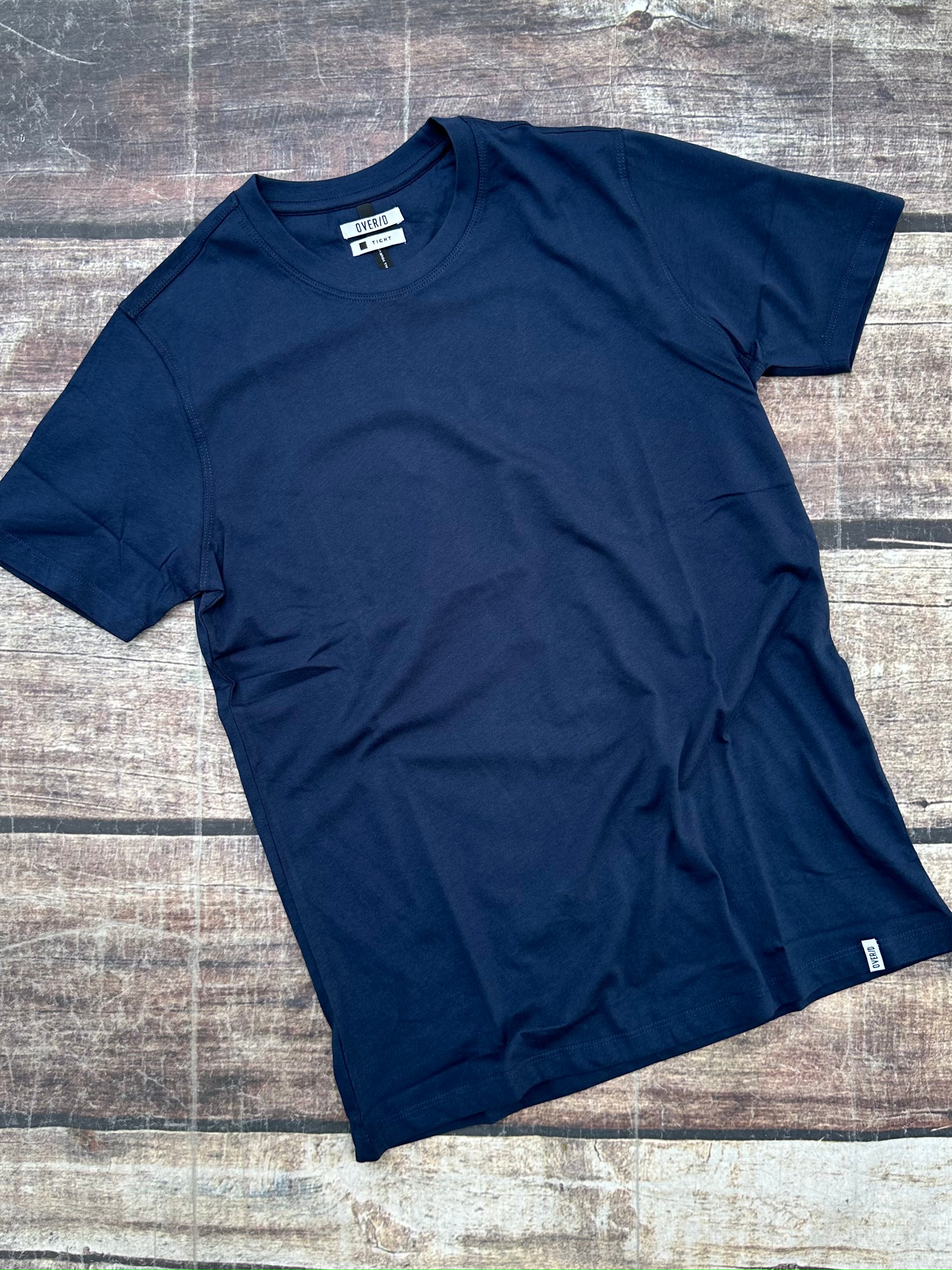 T-shirt Over-D Navy T03 (9728268239188)