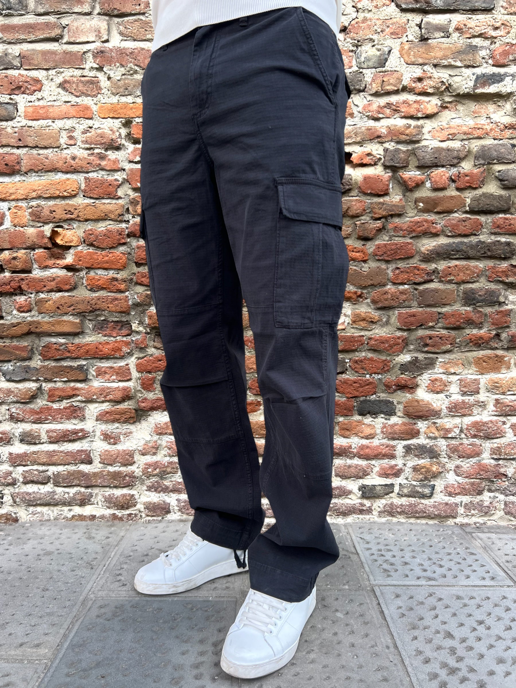 Pantalone Londinese Cargo Palazzo Nero (8584184234324)