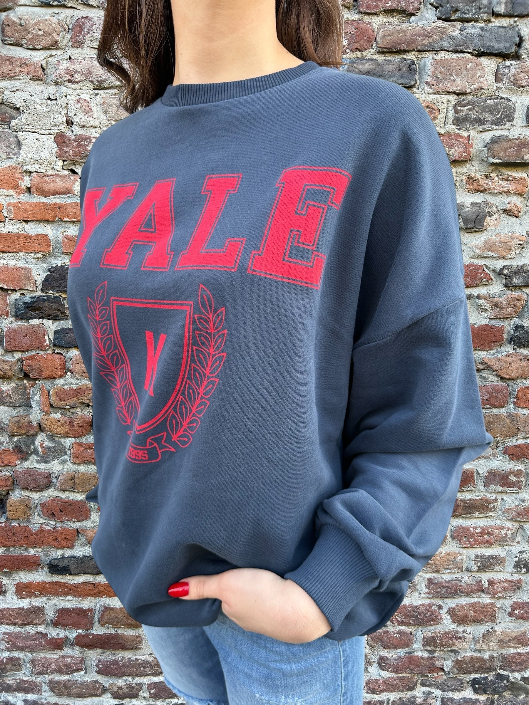 Felpa yale on sale