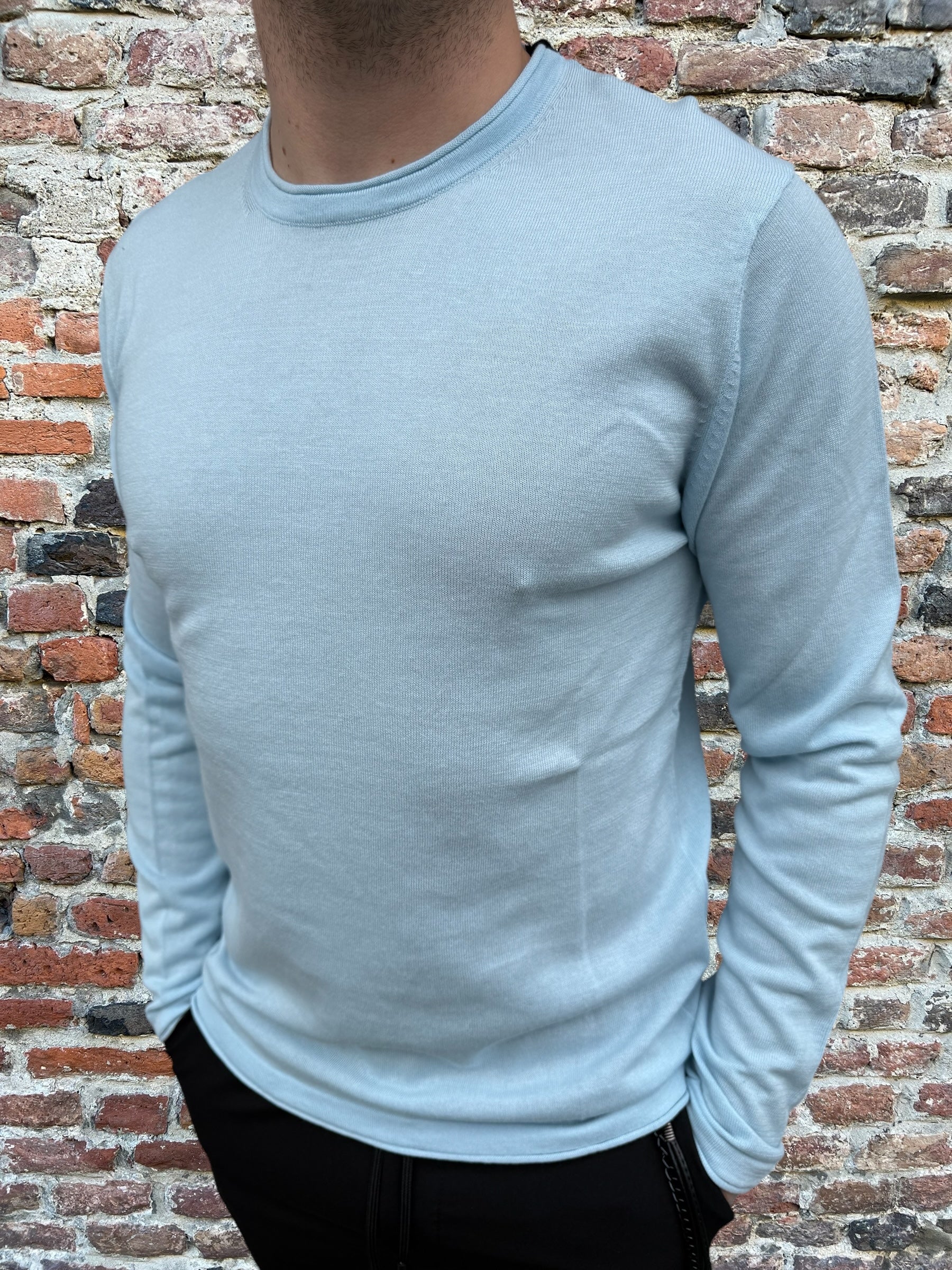 Pullover Over-D Paricollo Polvere M04 (11843552313684)