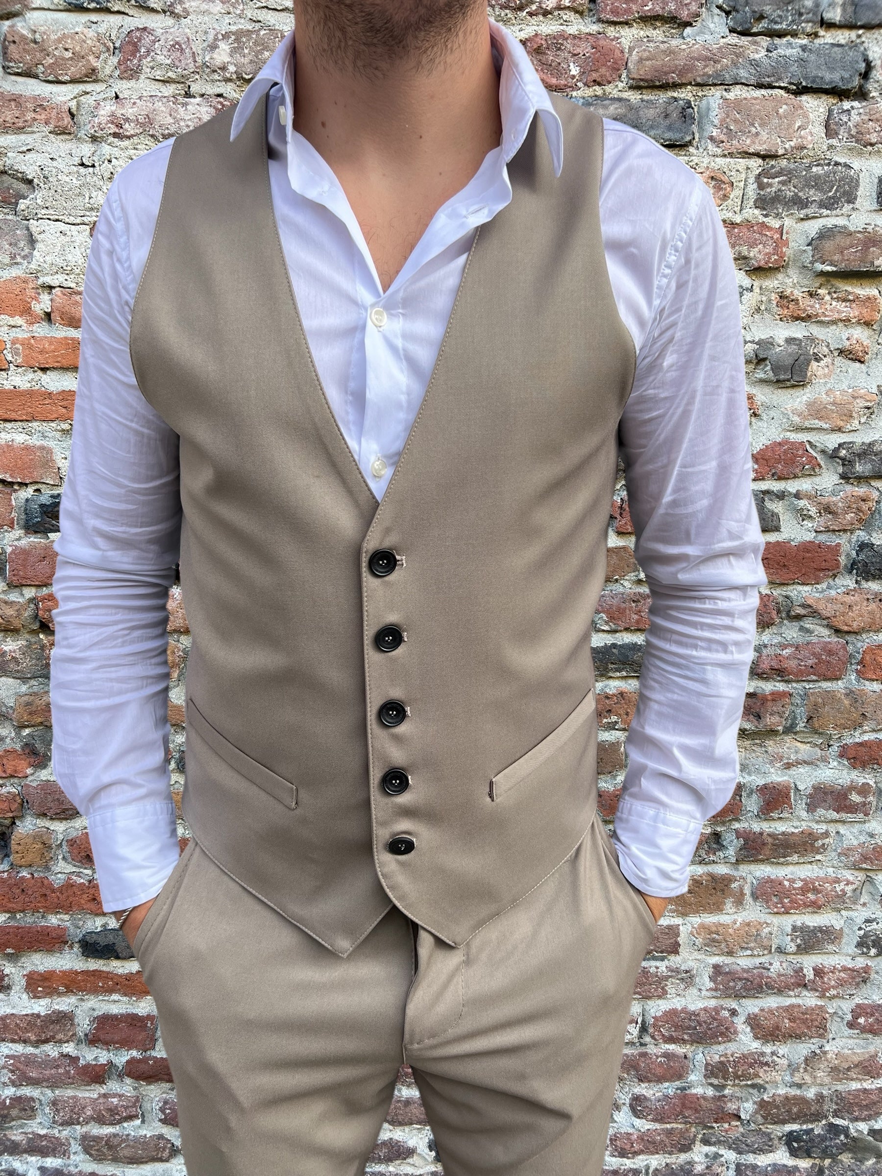 Gilet Imperial Taupe 88 (9755921219924)