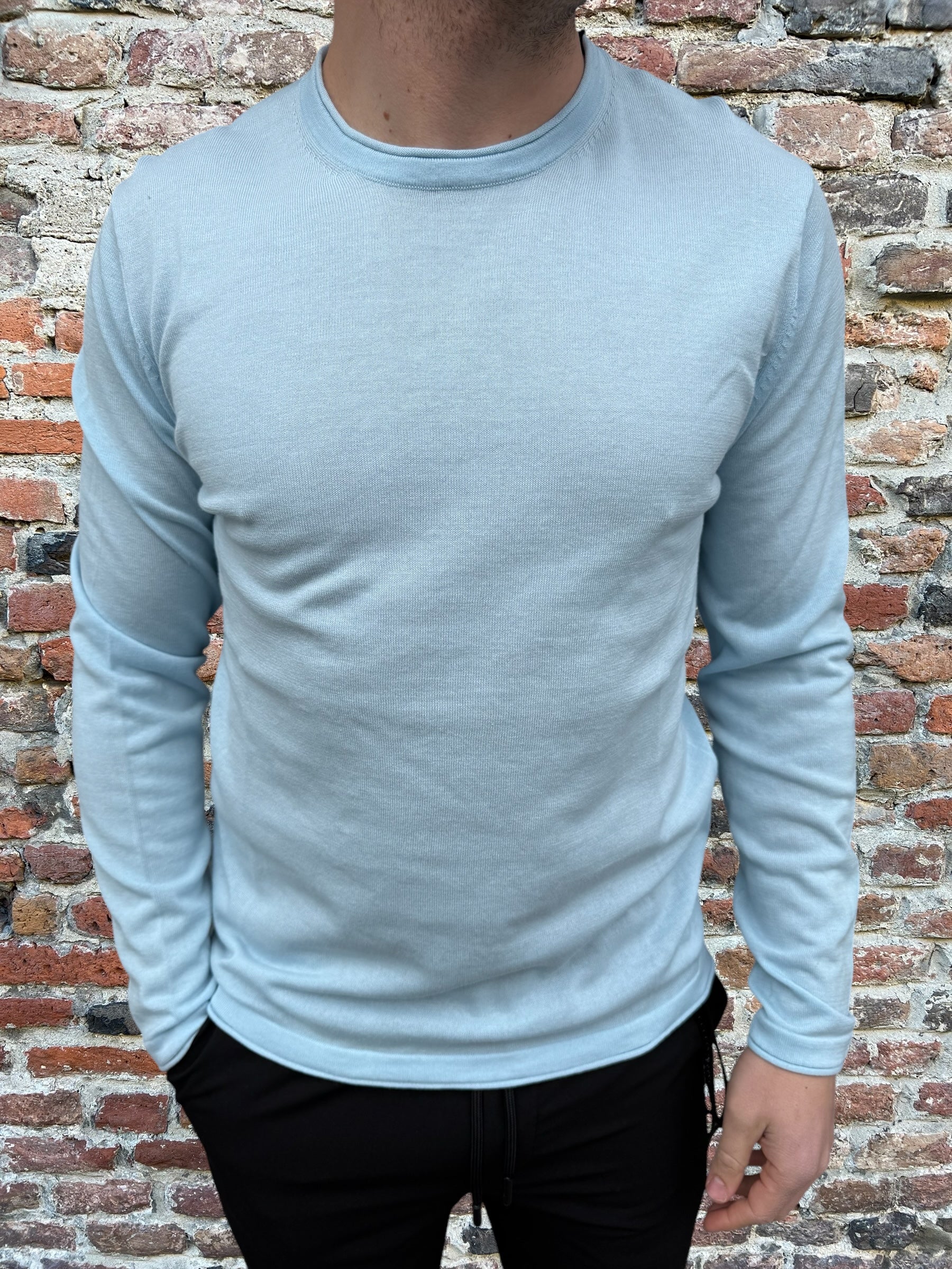 Pullover Over-D Paricollo Polvere M04 (11843552313684)