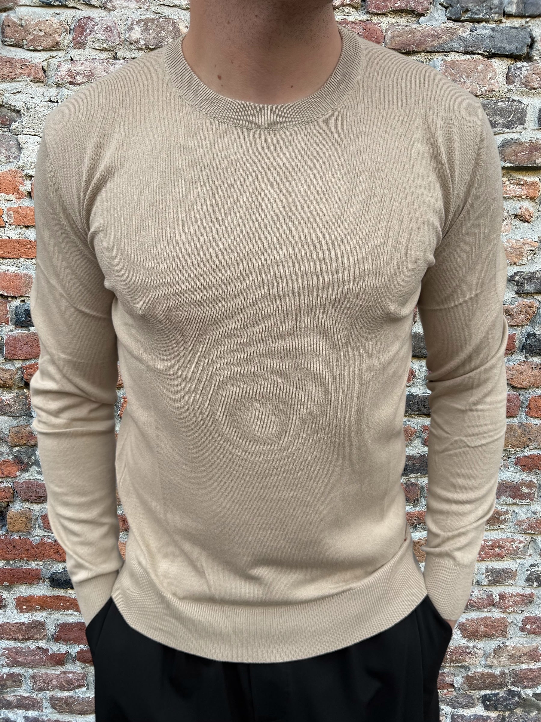 Maglioncino Gianni Lupo Beige 512 (11858707611988)