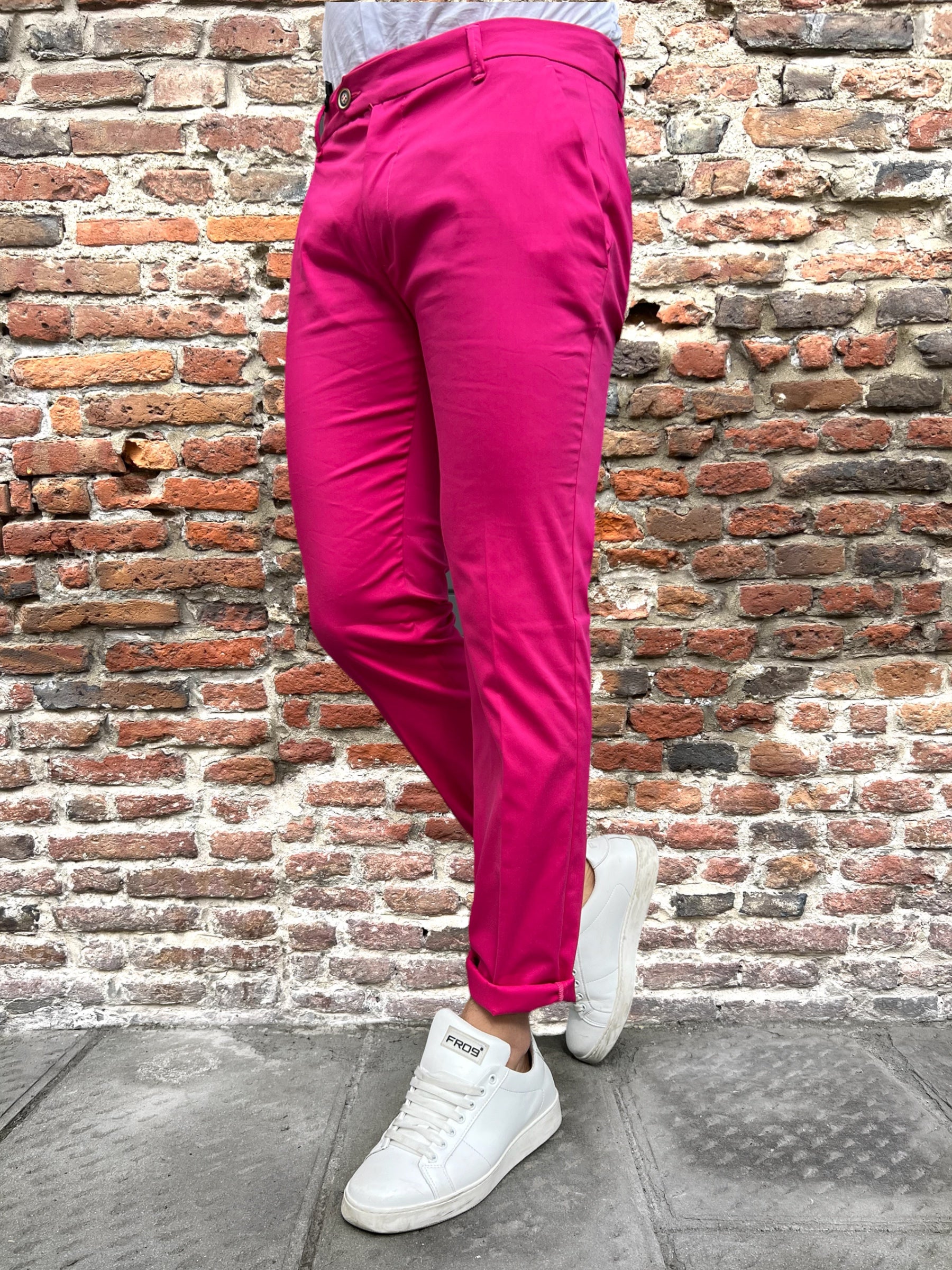 Pantalone Gianni Lupo Fucsia 21648 (8908282855764)