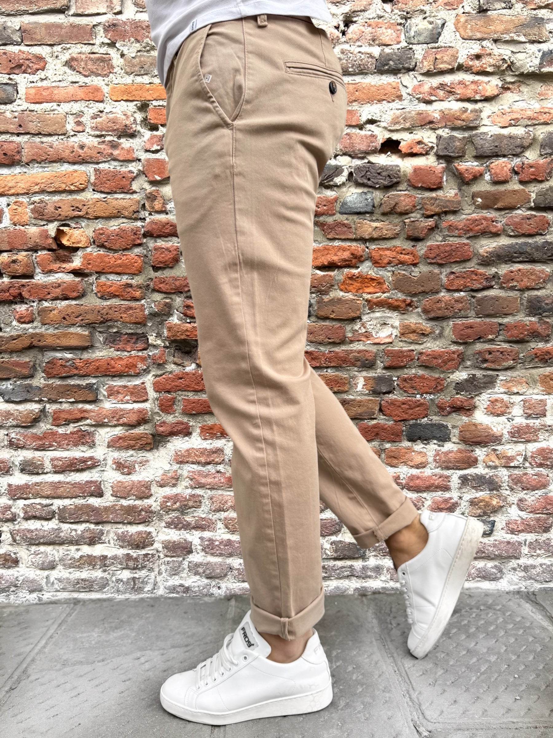 Pantalone Block Eleven Chinos Sabbia (9960830697812)