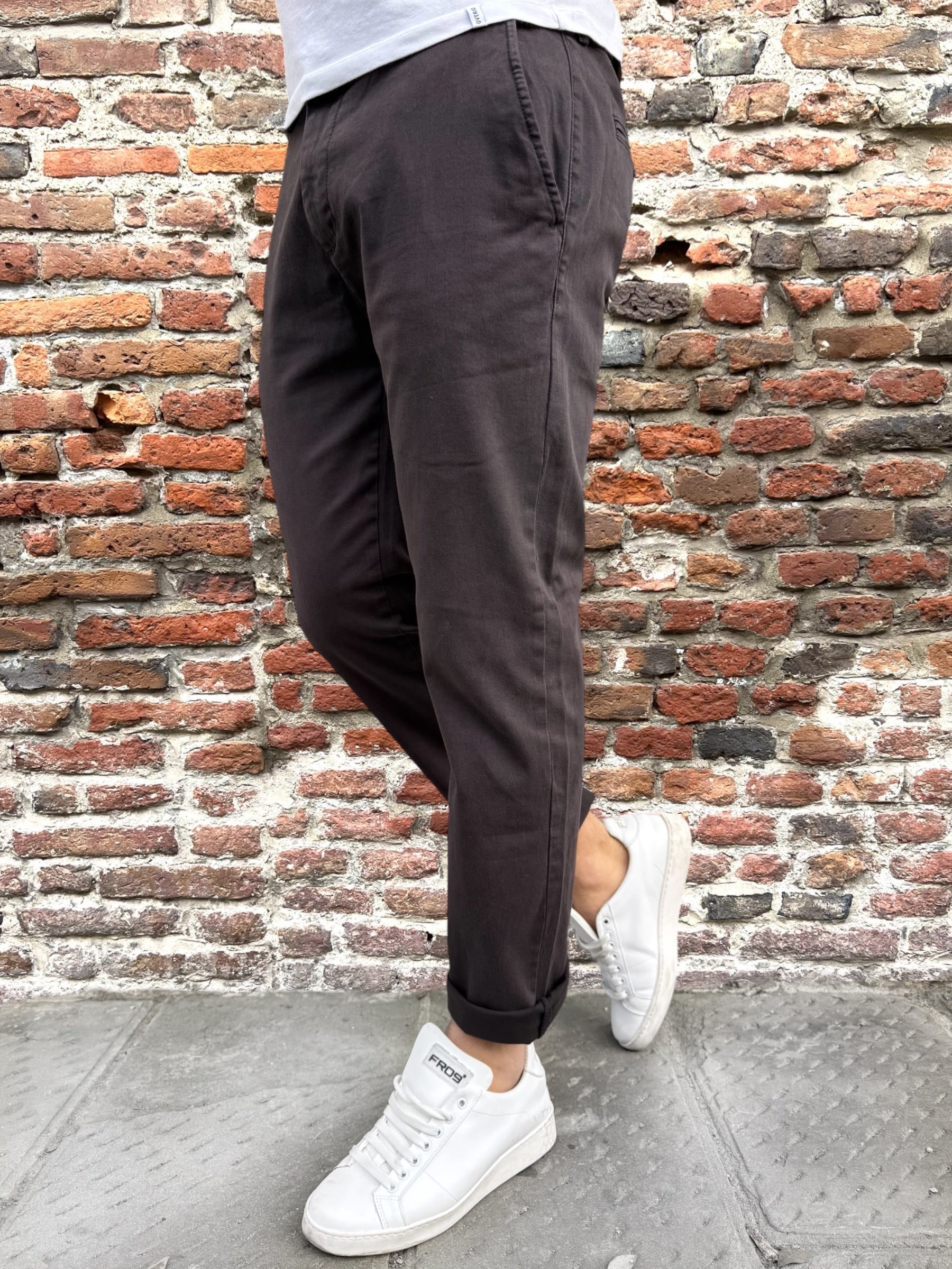 Pantalone Block Eleven Chinos Antracite (9960829550932)