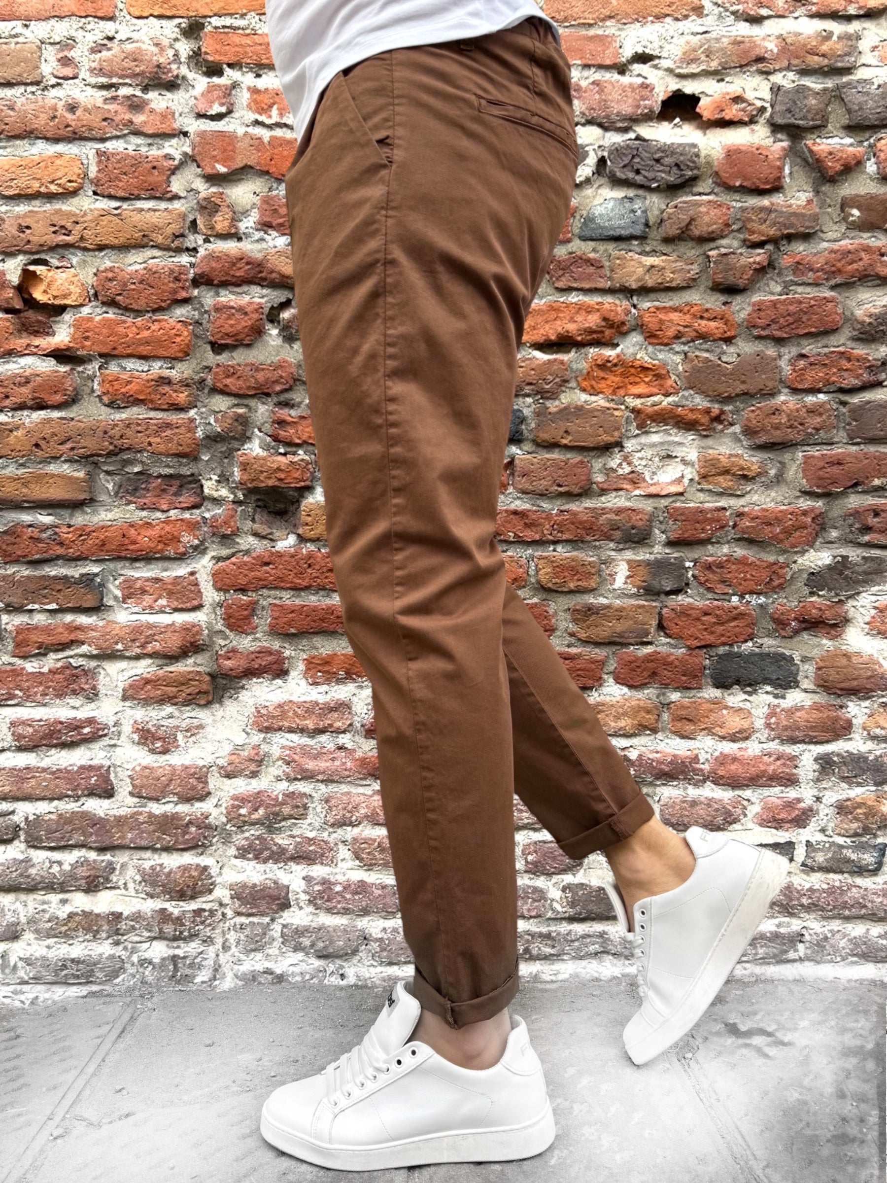 Pantalone Over-D Pince Cacao P62 (11843530490196)