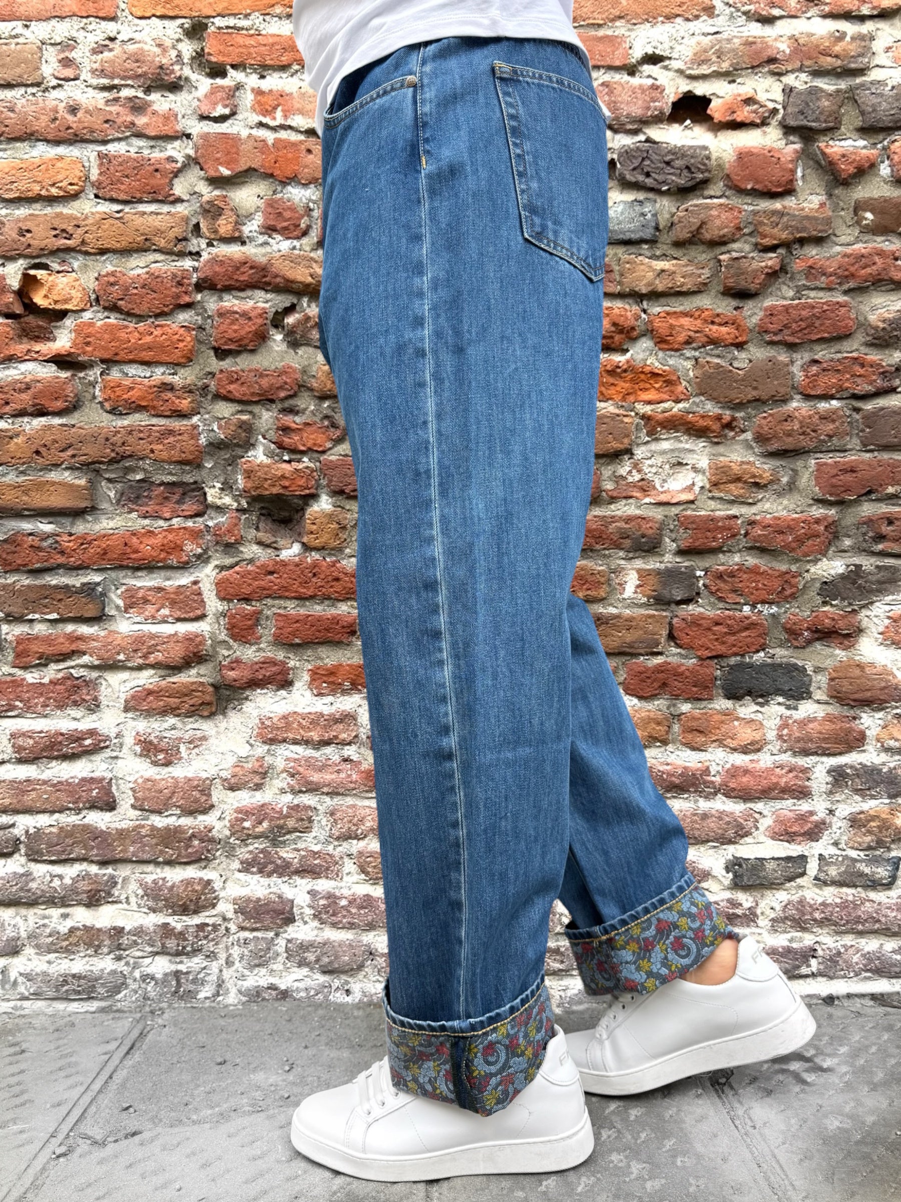 Jeans Pont Cleveland Chiaro Risvolto (11843623780692)