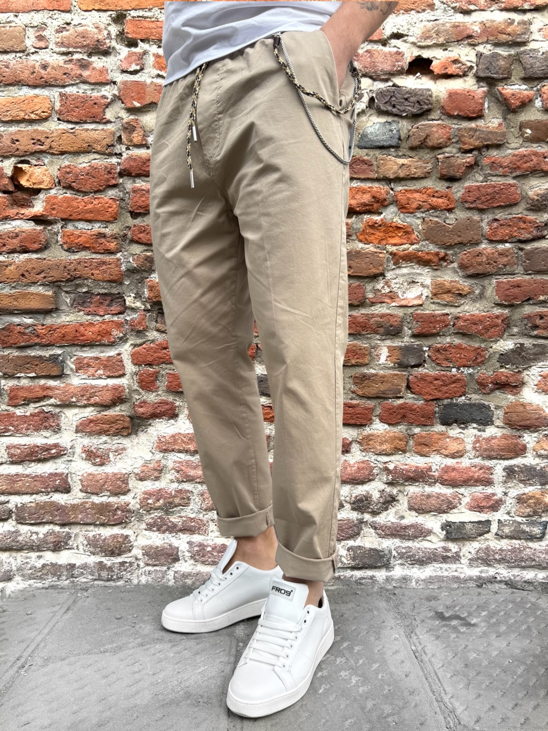 Pantalaccio Gianni Lupo Beige 6072 (11846177554772)